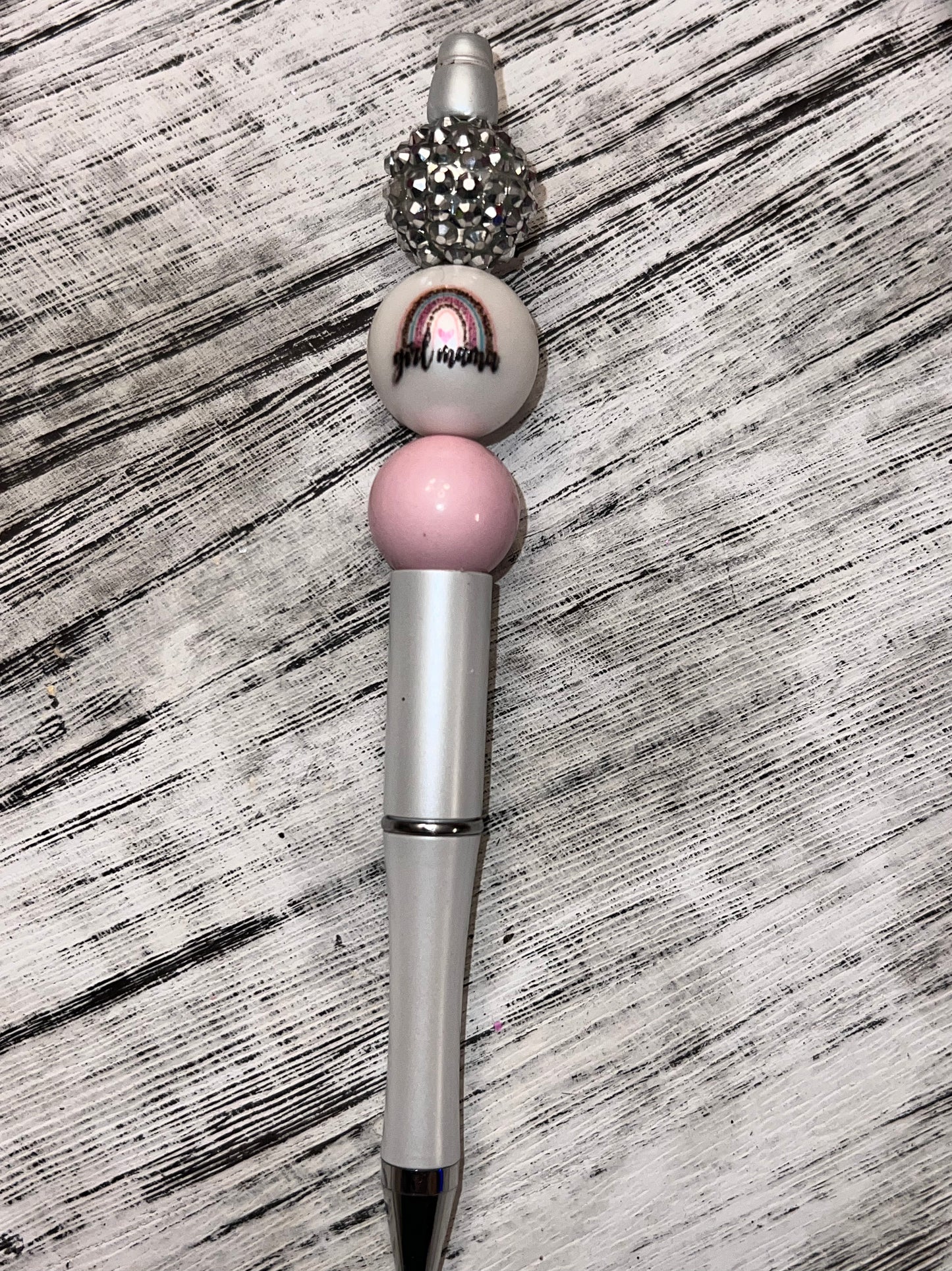 Silver girl mama pen