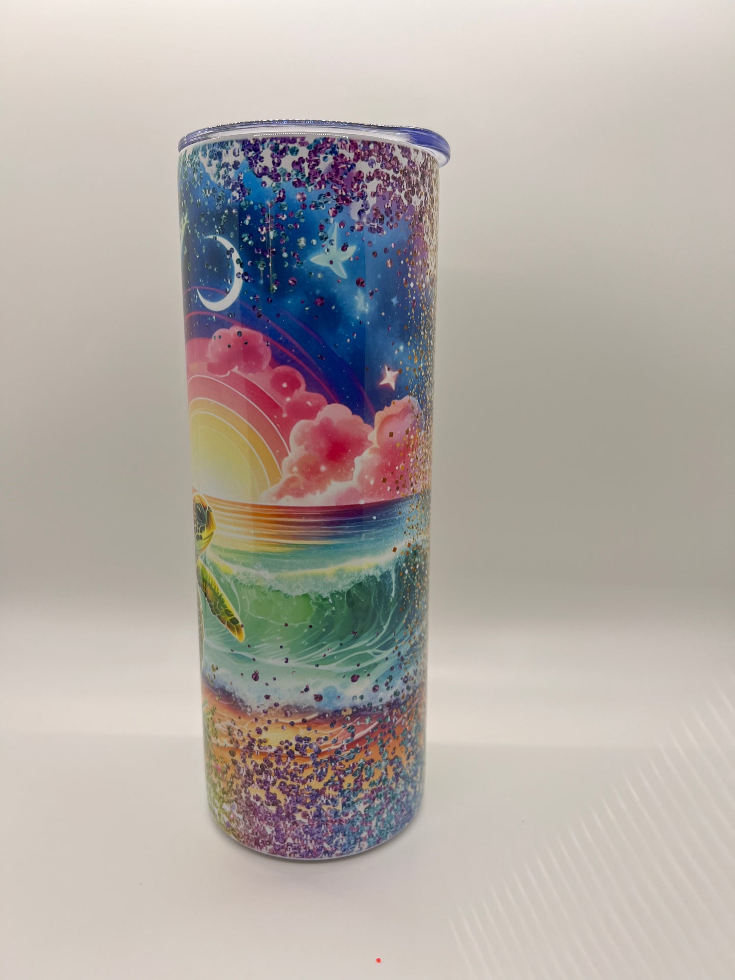 Sunflowers and Sea Turtles Tumbler