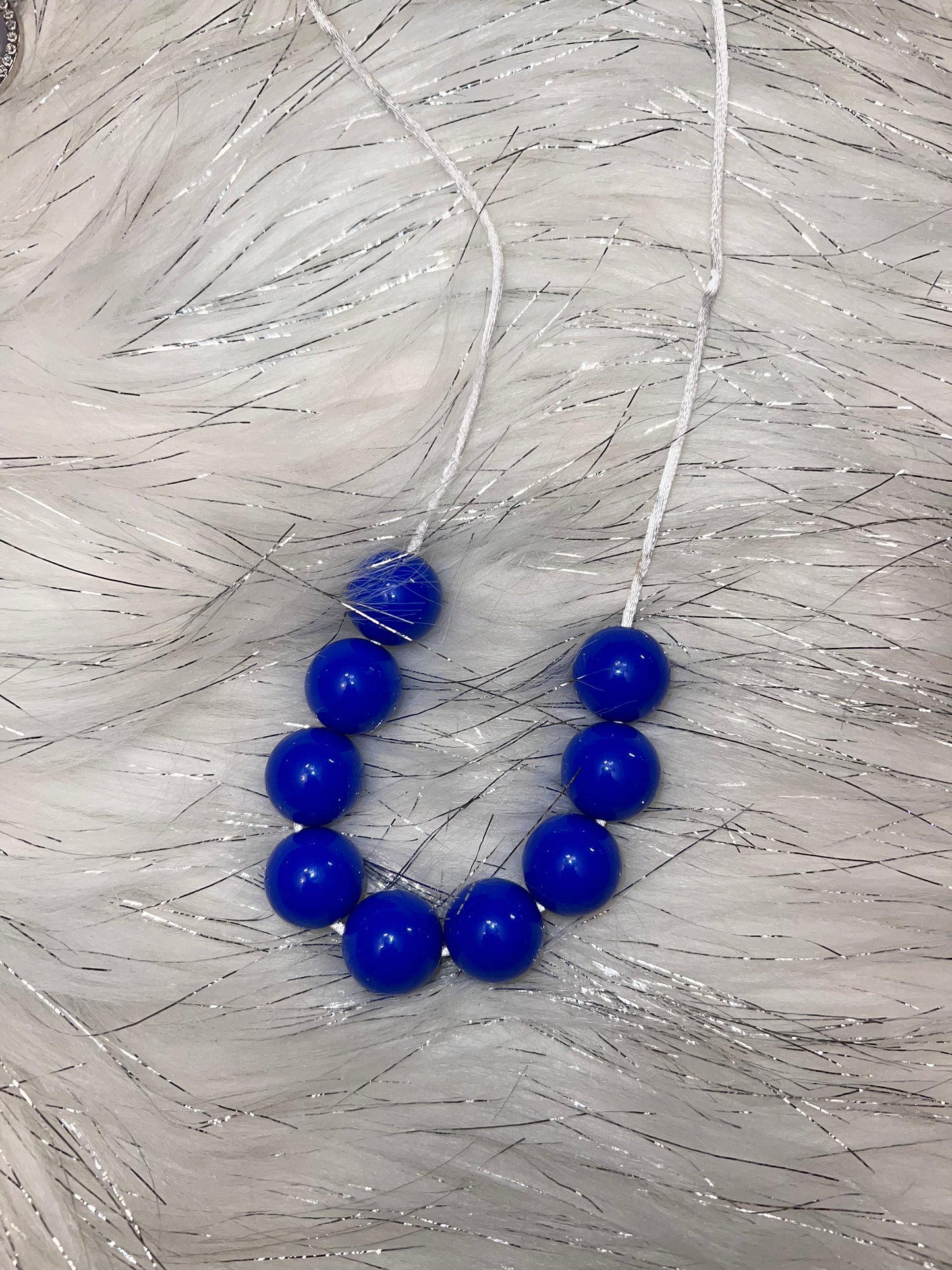 Blue necklace