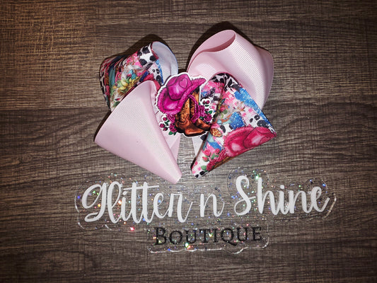 Cowgirl Boot bow